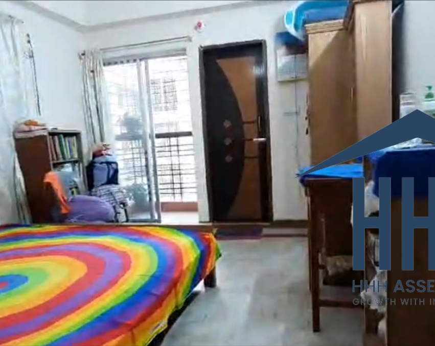 1250 sft excluding parking 3Bathroom 3Bathroom Flat For sale, Bashundhara