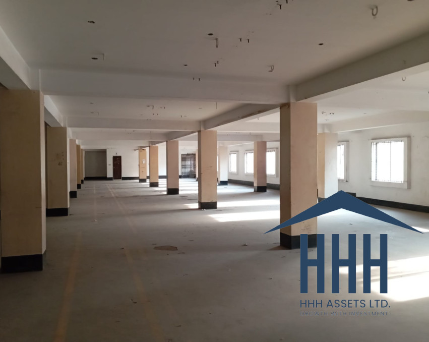 12500 sqft commercial space for rent in Mirpur.