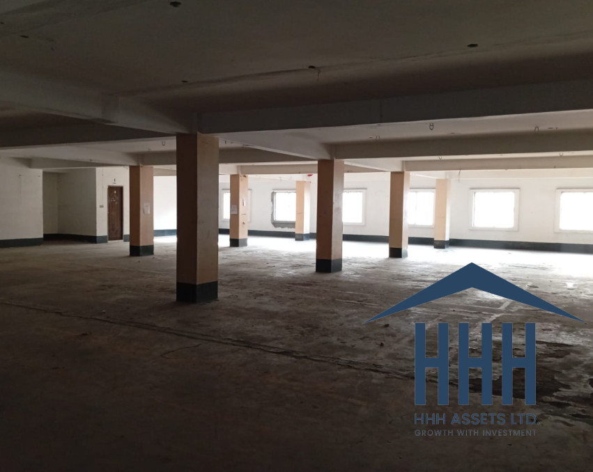 12500 sqft commercial space for rent in Mirpur.