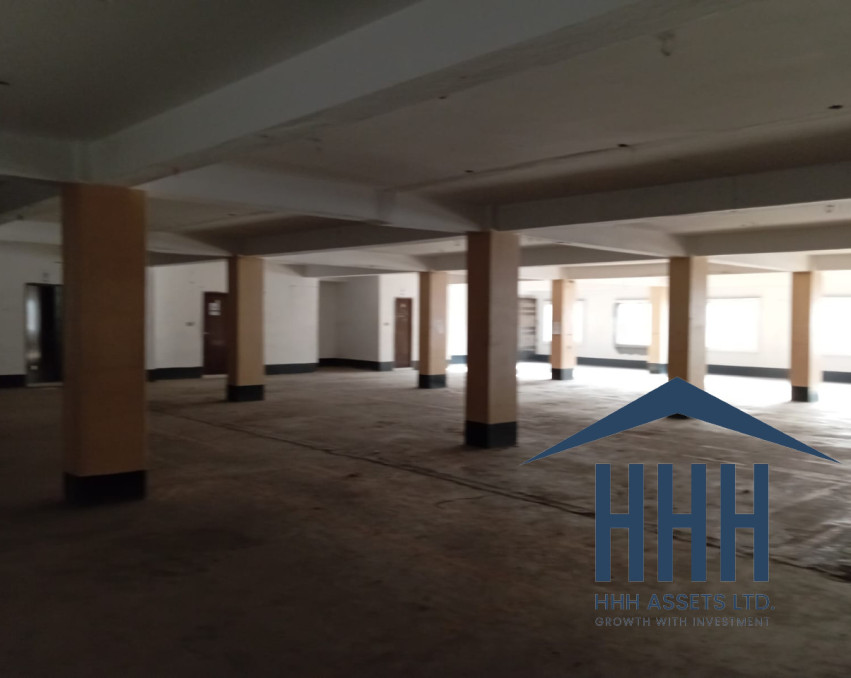 12500 sqft commercial space for rent in Mirpur.